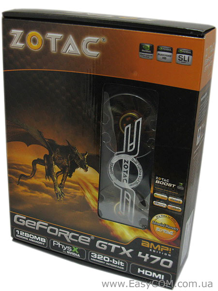 ZOTAC GeForce GTX 470 AMP! Edition (ZT-40202-10P)