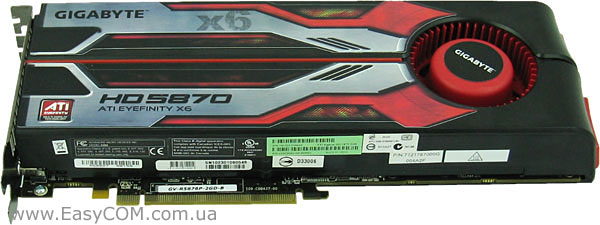 GIGABYTE Radeon HD 5870 Eyefinity x6 Edition