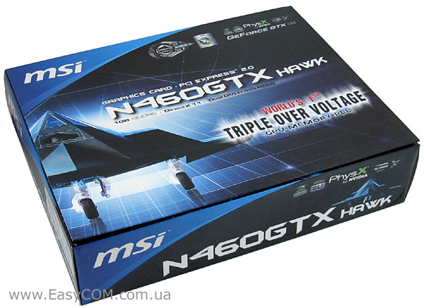 MSI GeForce GTX 460 Hawk (MSI N460GTX Hawk)