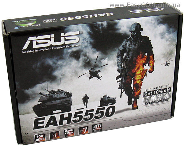 ASUS Radeon HD 5550 Battlefield Bad Company 2 Limited Edition