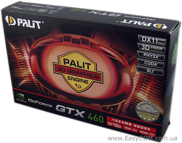 Palit GeForce GTX 460 Sonic Platinum