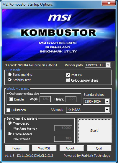 MSI Kombustor