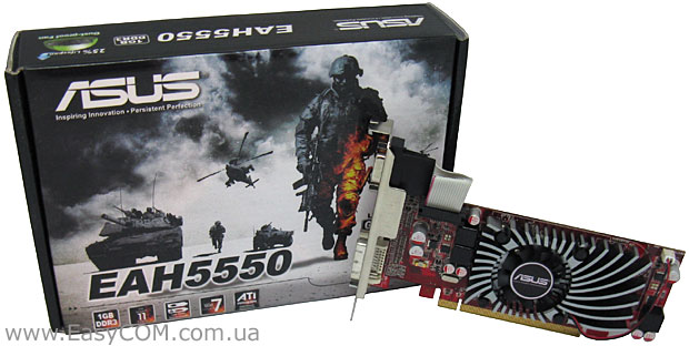 ASUS Radeon HD 5550 (ASUS EAH5550/G/DI/1GD3)