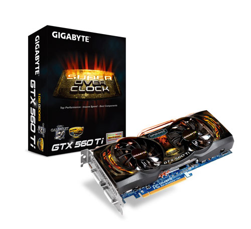 GIGABYTE GeForce GTX 560 Ti Super Overclock (GV-N560SO-1GI)