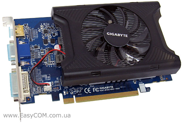GIGABYTE Radeon HD 5570 (GV-R557OC-1GI)