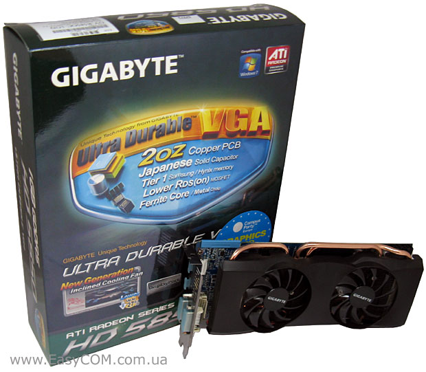 GIGABYTE Radeon HD 5850 OC (GV-R585OC-1GD)