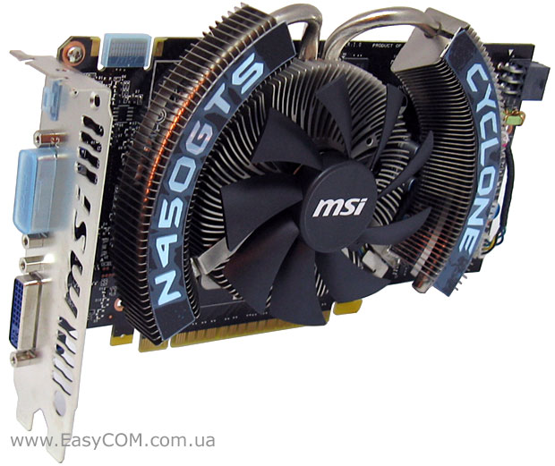 MSI GeForce GTS 450 Cyclone/OC (N450GTS Cyclone 1GD5/OC)