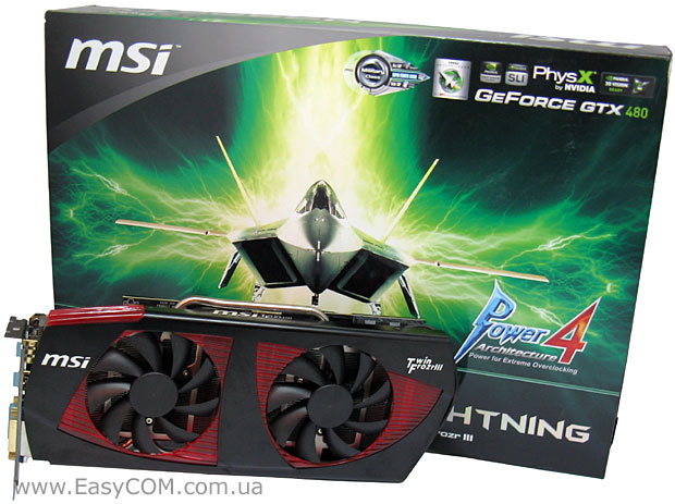 MSI GeForce GTX 480 Lightning (N480GTX Lightning)