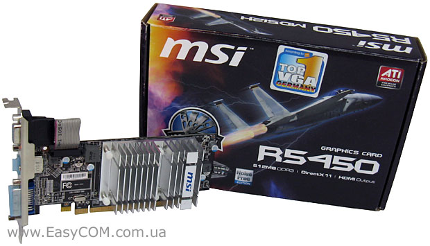 MSI Radeon HD 5450 (R5450-MD512H)