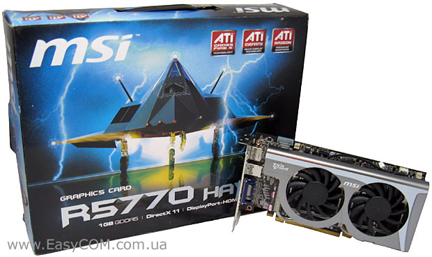 MSI Radeon HD 5770 HAWK 1ГБ GDDR5 (R5770 Hawk)