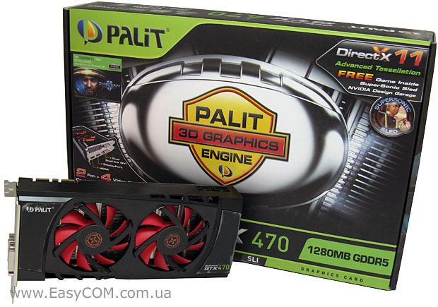 Palit GeForce GTX 470 (NE5TX470F10DA-N1001)