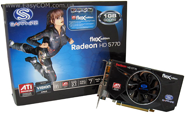 SAPPHIRE HD 5770 FleX 1ГБ GDDR5 