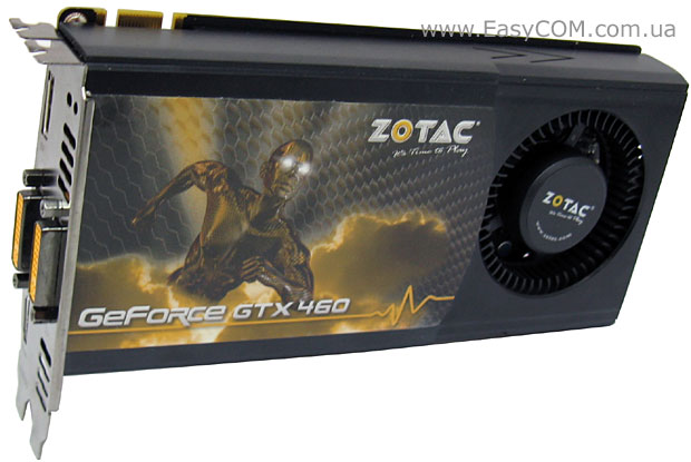 ZOTAC GeForce GTX 460 1 ГБ GDDR5 (ZT-40402-10P)