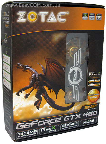 ZOTAC GeForce GTX 480 AMP! (ZT-40102-10P)