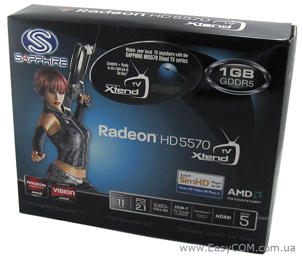 Sapphire Radeon HD 5570 XtendTV