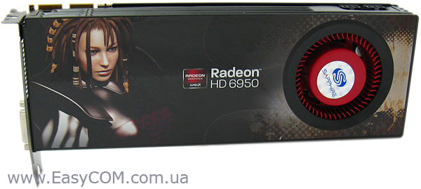 Sapphire Radeon HD 6950 (HD6950 2G GDDR5 PCI-E DL-DVI-I+SL-DVI-D/HDMI/DUAL MINI DP)