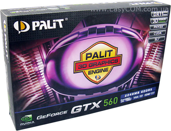 Palit GeForce GTX 560 (GTX 560 2GB)