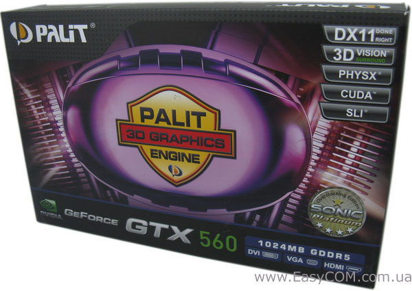 Palit GeForce GTX 560 Sonic Platinum