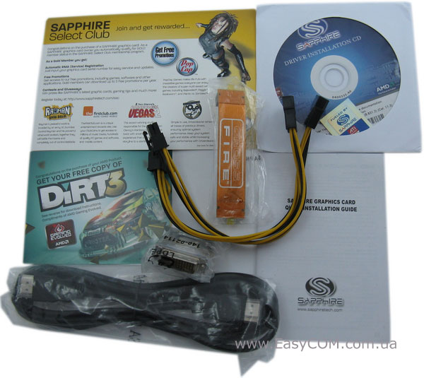 Sapphire Radeon HD 6950 DiRT 3 Edition