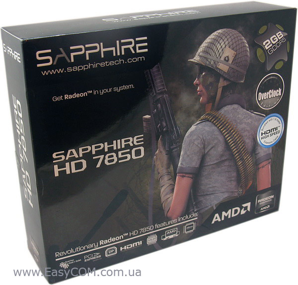 Sapphire Radeon HD 7850 OC 