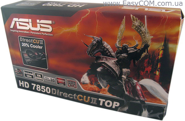 ASUS Radeon HD 7850 DirectCU II TOP