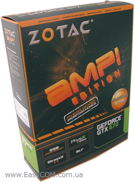 ZOTAC GeForce GTX 670 AMP!