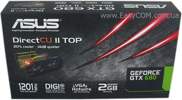 ASUS GeForce GTX 680 DirectCU II TOP