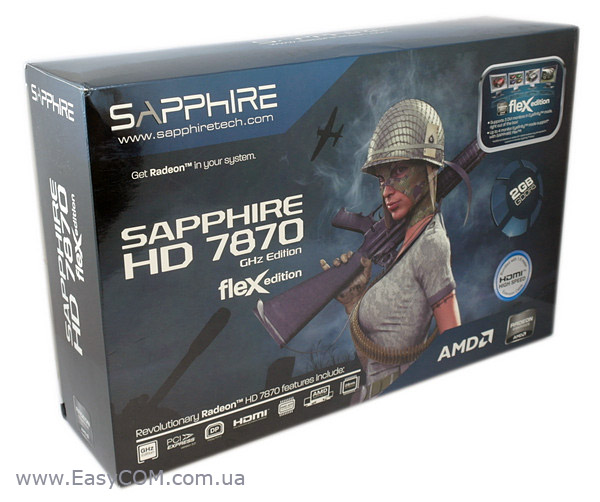 Sapphire Radeon HD 7870 GHz Edition FleX