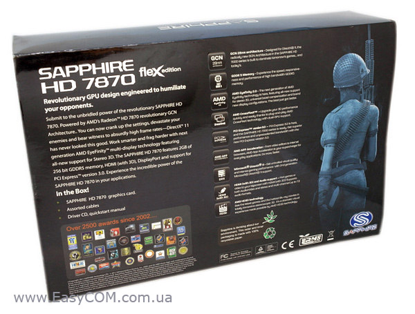Sapphire Radeon HD 7870 GHz Edition FleX