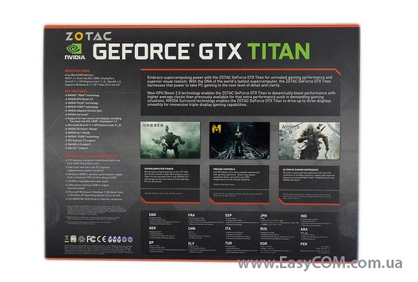 ZOTAC GeForce GTX TITAN 