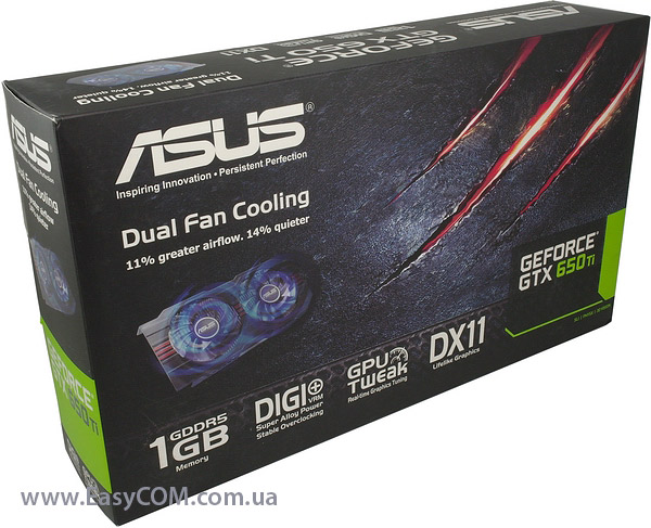 ASUS GTX650TI-1GD5