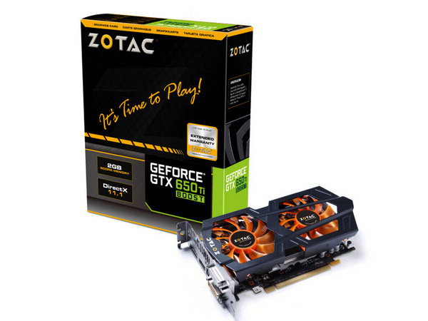 ZOTAC GeForce GTX 650 Ti Boost