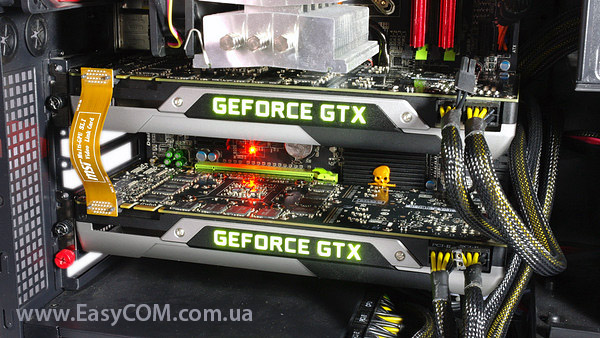 Gtx titan подключение по sli