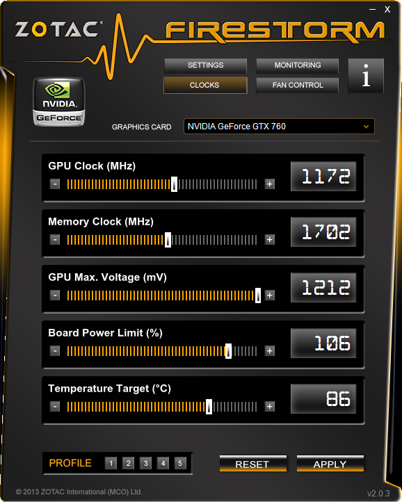 ZOTAC GeForce GTX 760 AMP! Edition