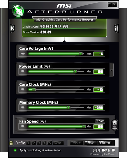 Palit GeForce GTX 760 JetStream