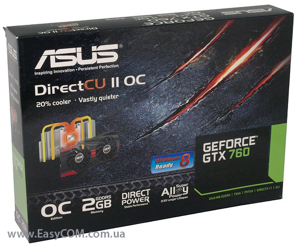 ASUS GeForce GTX 760 DirectCU II OC
