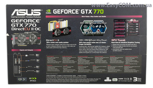 ASUS GeForce GTX 770 DirectCU II OC