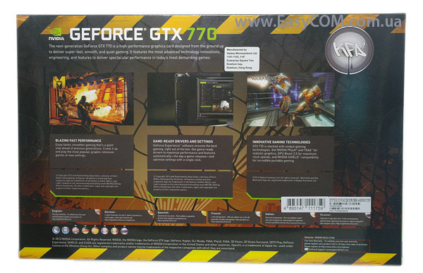 KFA2 GeForce GTX 770 EX OC