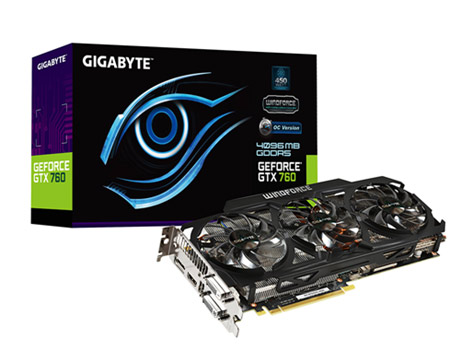 GIGABYTE GV-N760OC-4GD