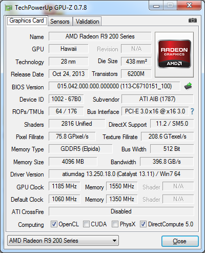 PowerColor LCS R9 290X 4GB GDDR5 OC (PowerColor AXR9 290X 4GBD5-WMDH/OC)