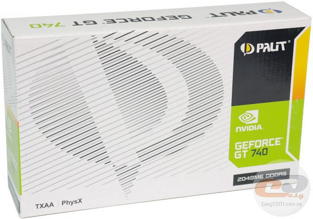 Palit GeForce GT 740 2048MB GDDR5 (NE5T74001341-1073F)