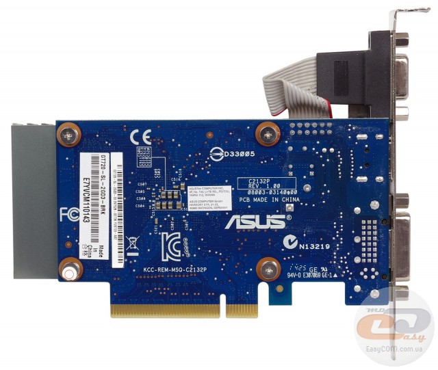 ASUS GeForce GT 720 Silent (GT720-SL-2GD3-BRK)