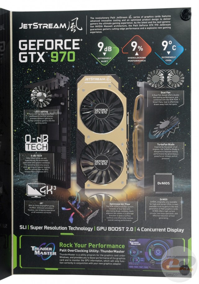 Palit GeForce GTX 970 JetStream (NE5X970H14G2-2041J)