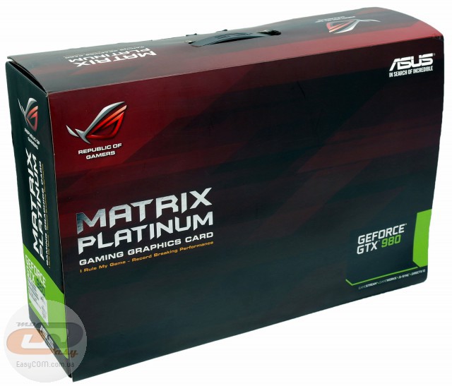 ASUS ROG Matrix Platinum GTX 980 (MATRIX-GTX980-P-4GD5)