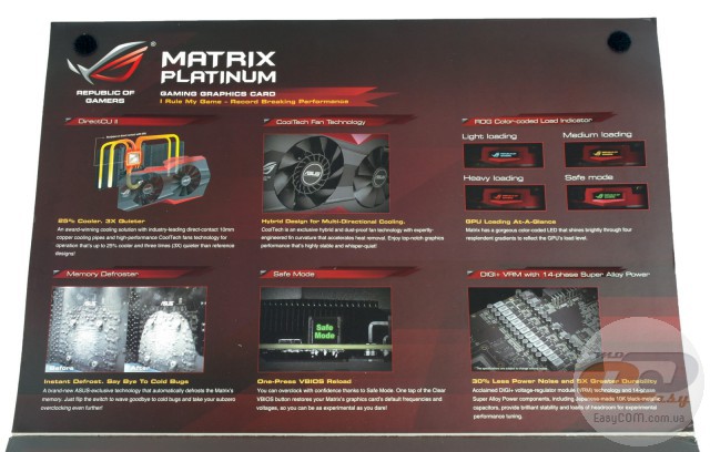 ASUS ROG Matrix Platinum GTX 980 (MATRIX-GTX980-P-4GD5)