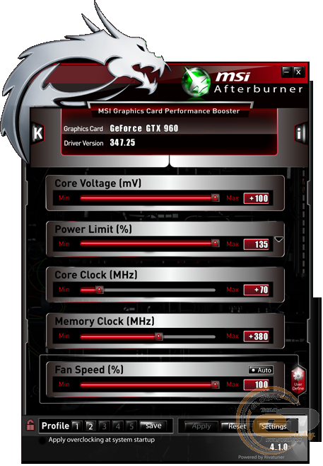 GIGABYTE GeForce GTX 960 G1.GAMING (GV-N960G1 GAMING-2GD)