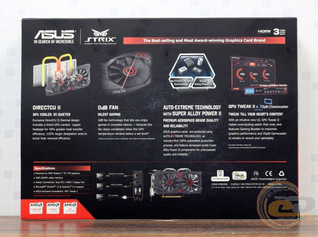 ASUS STRIX R7 370 (STRIX-R7370-DC2OC-4GD5-GAMING)