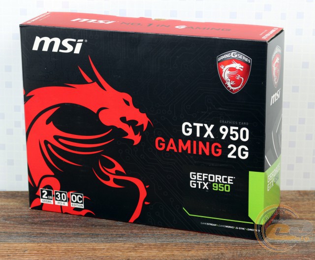 MSI GeForce GTX 950 GAMING 2G