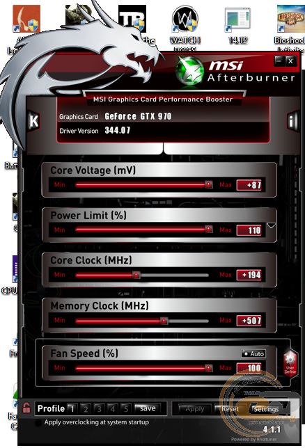 MSI GeForce GTX 970 GAMING 100ME