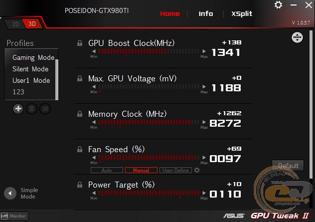 ASUS ROG POSEIDON GTX 980 Ti (POSEIDON-GTX980TI-P-6GD5)